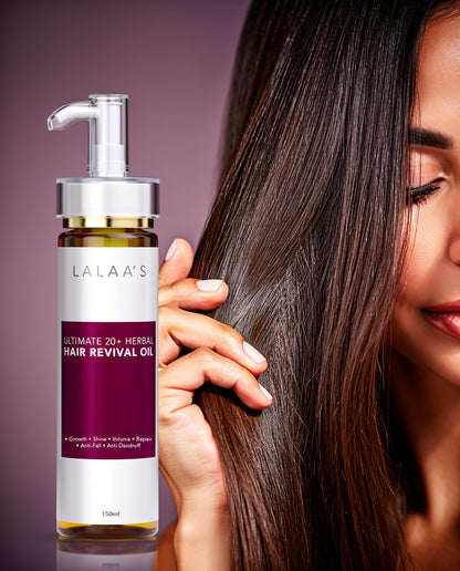 Ultimate 20+ Herbal Hair Revival Oil